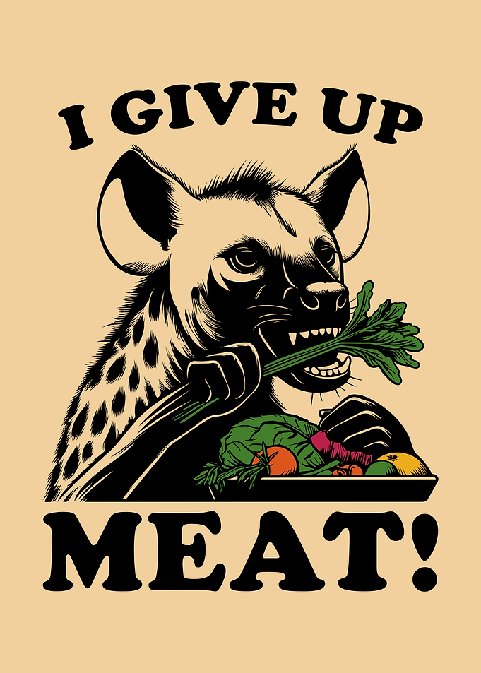 Vegetarian Hyena
