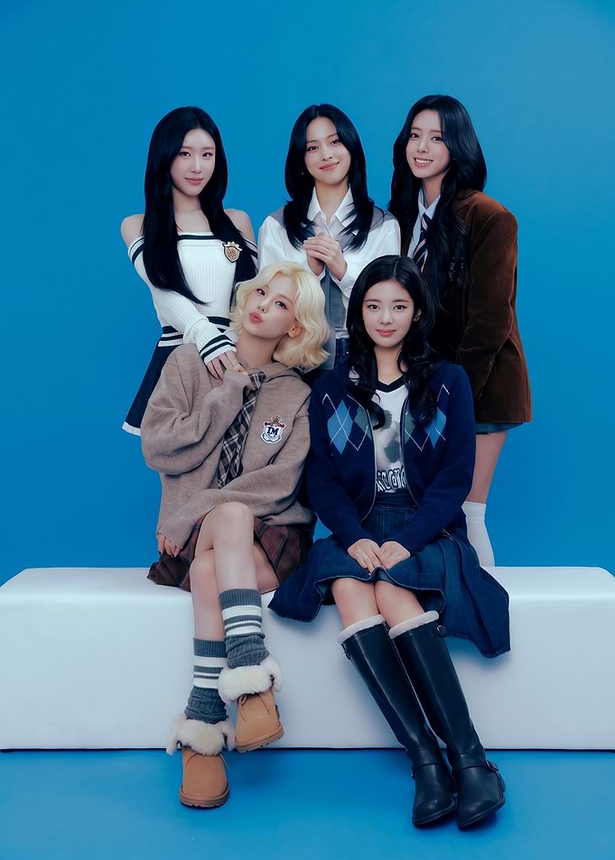 ITZY Group Portrait Poster