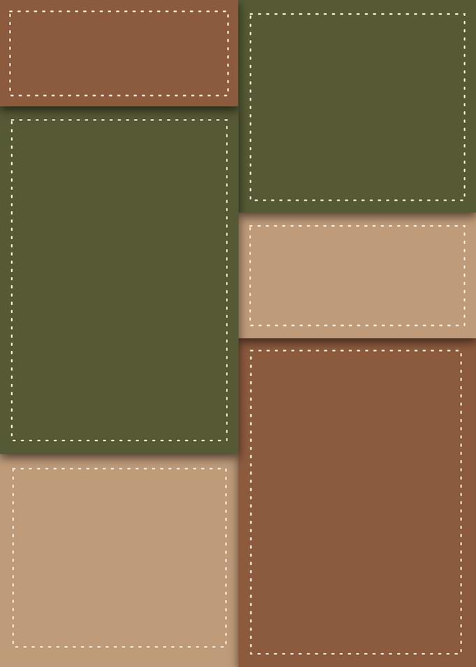 Botanical Terracotta Fabric with Nature Color
