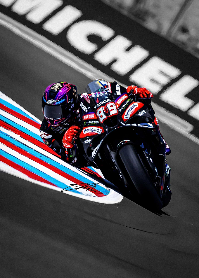 Jorge Martin MotoGP Racing Action