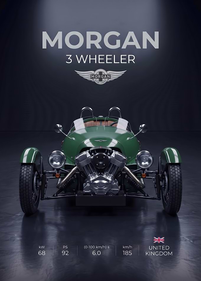 Morgan 3 Wheeler British Sports Car
