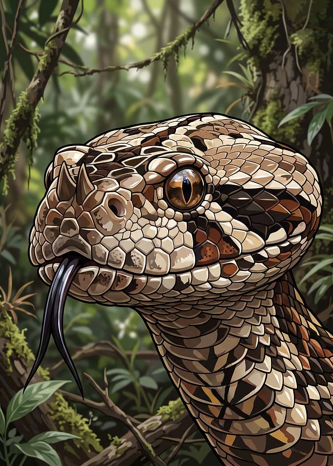 Gaboon Viper