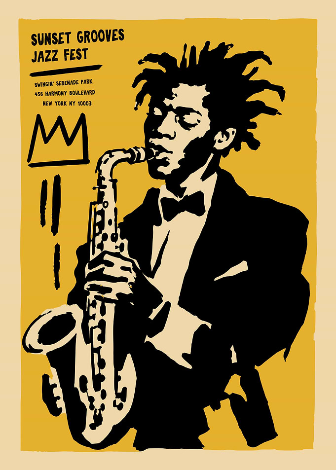 Sunset Grooves Jazz Festival Poster