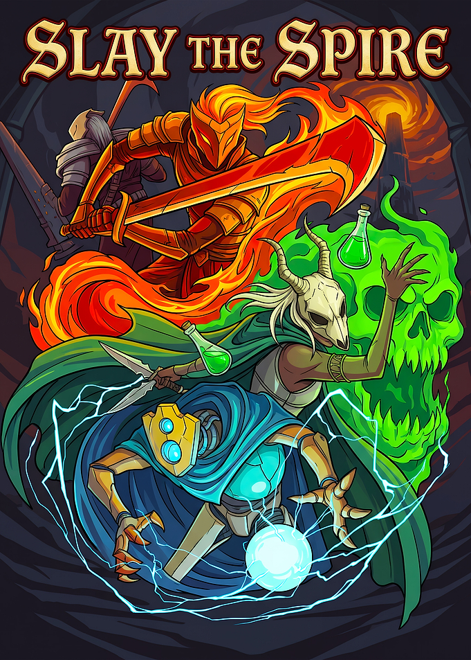 Slay the Spire Game Poster