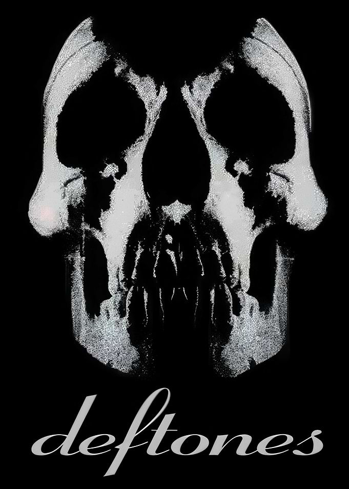 Deftones Skull Logo Graphic