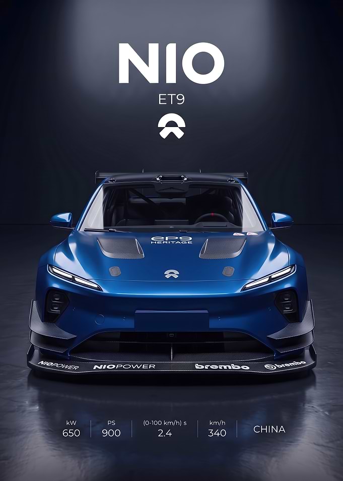 NIO ET9 Performance Concept Car