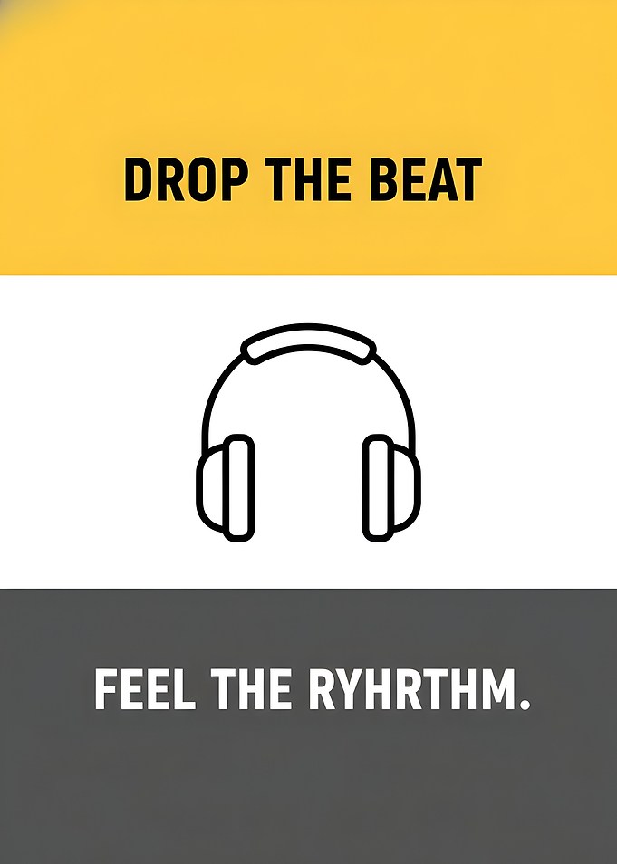 Drop The Beat Music Poster