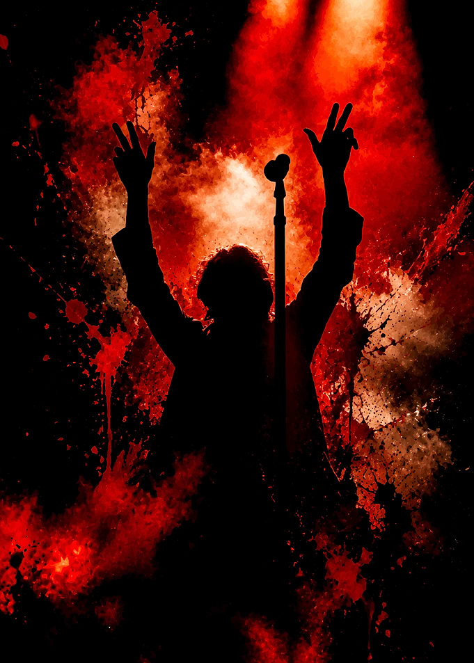 bad omens poster