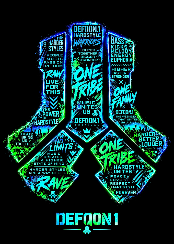 Defqon.1 Hardstyle Music Festival Logo
