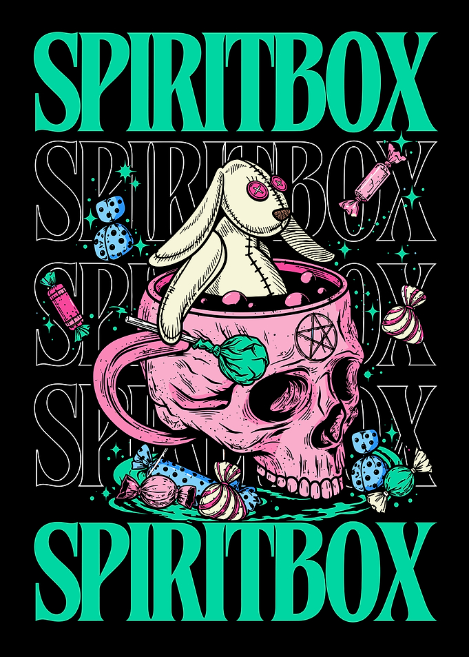 Spiritbox Skull and Bunny Graphic