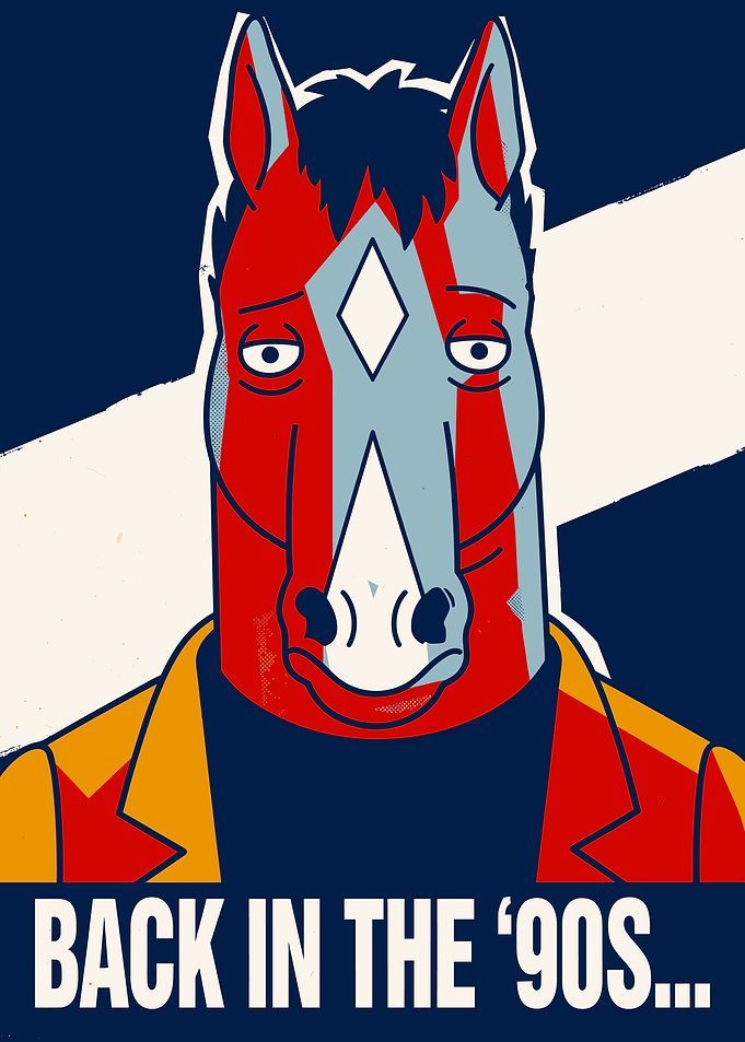 BoJack Horseman Back in the 90s