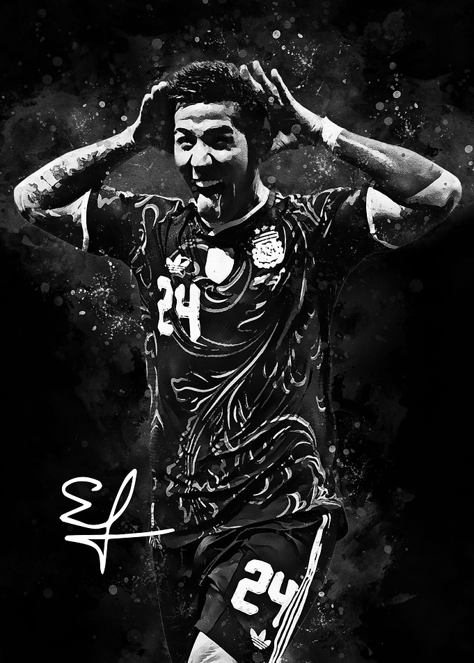 Enzo Fernandez Soccer Art