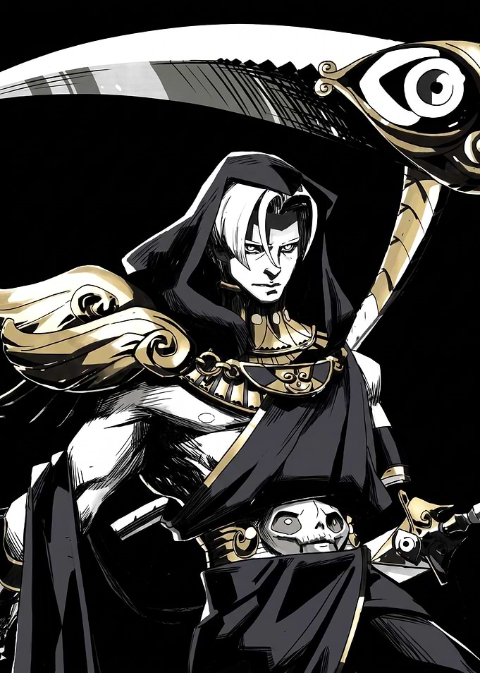Thanatos from Hades Game Art