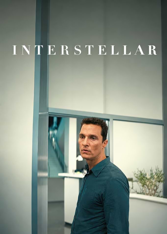 Interstellar Movie Poster Featuring Matthew McConaughey