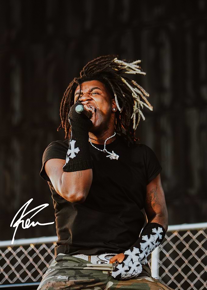 Ken Carson Performing Live on Stage