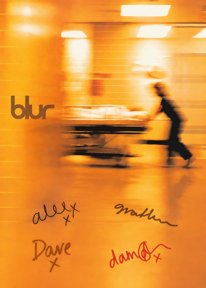 Blur Hospital Album Art Poster