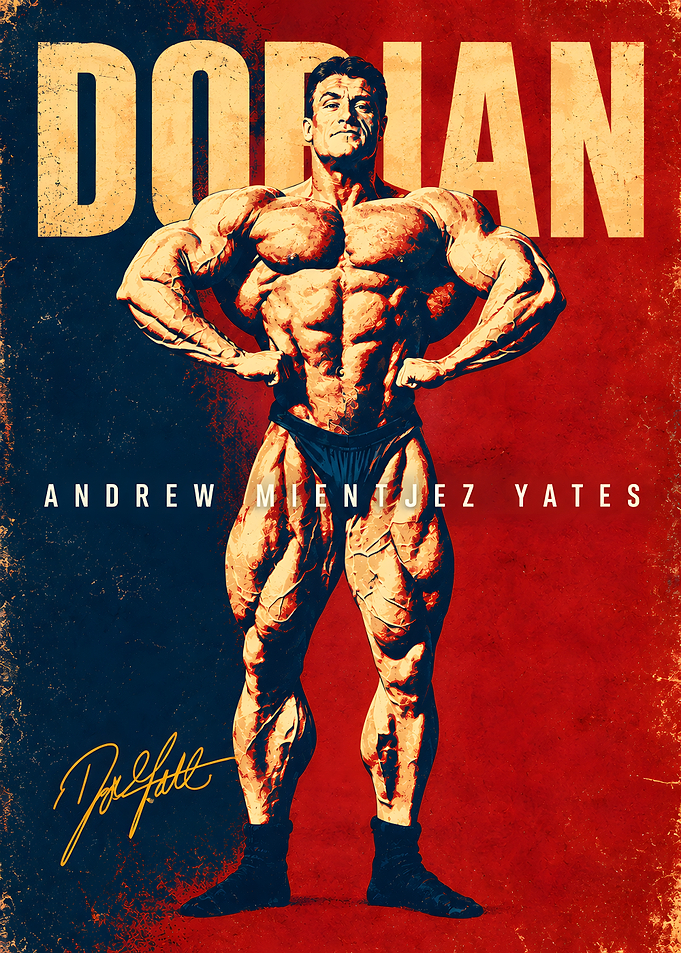 Dorian Yates Bodybuilding Poster