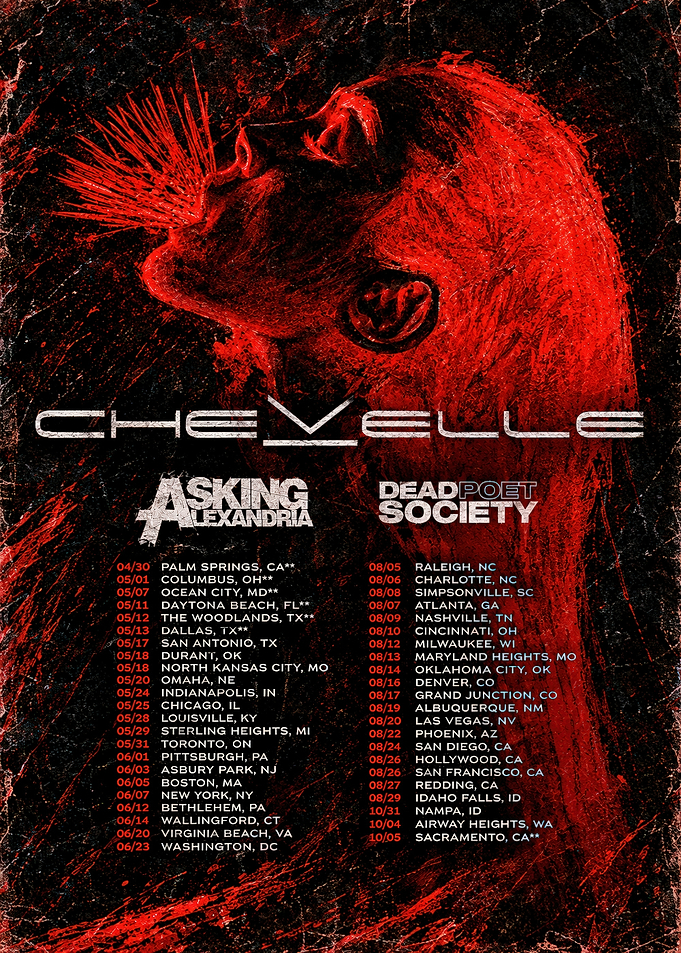 Chevelle Tour Poster