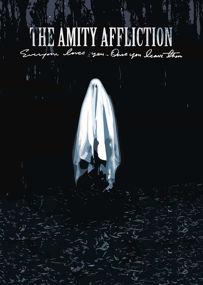 The Amity Affliction Ghost Poster