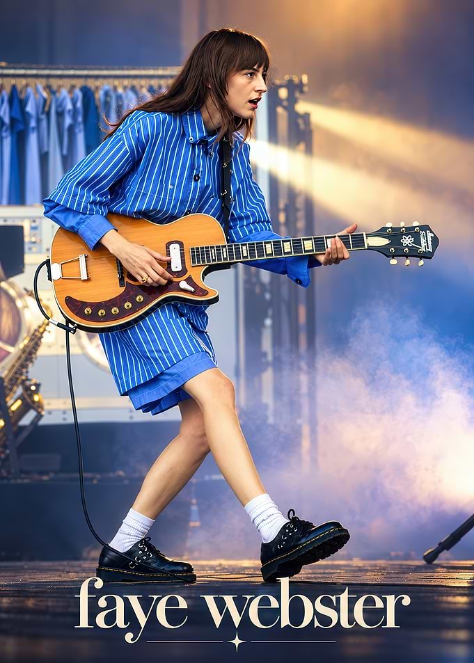 Faye Webster Performing Live on Stage