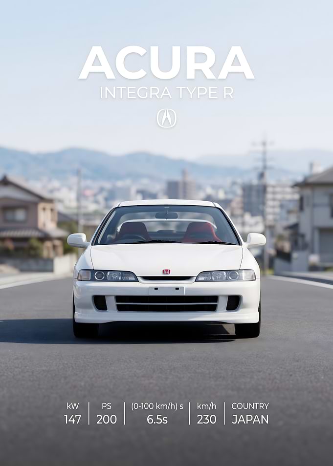 Acura Integra Type R Spec Sheet