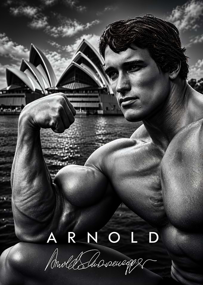 Arnold Schwarzenegger Portrait