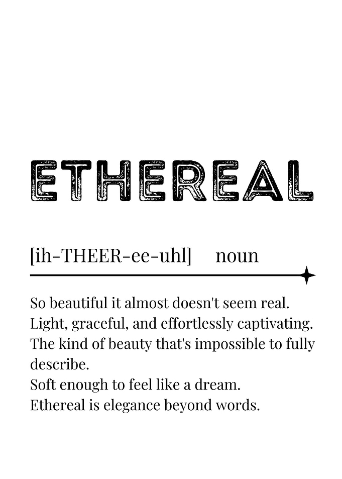 Ethereal Definition