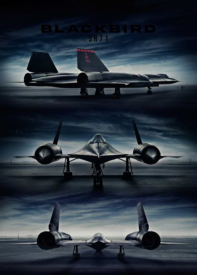 SR-71 Blackbird Poster