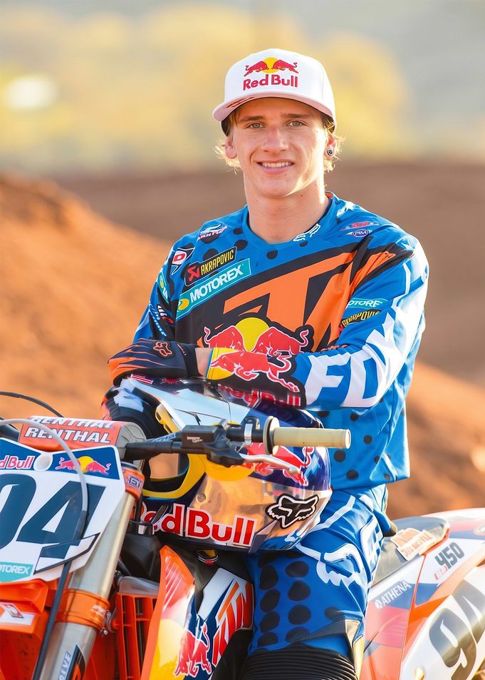 Professional Motocross Rider Portrait