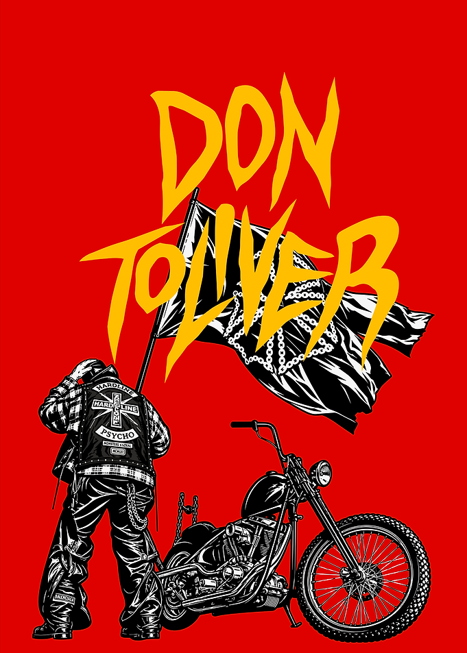 Don Toliver Biker Graphic Poster