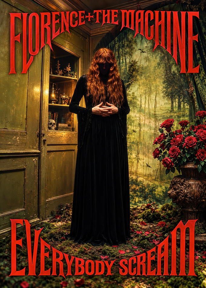 Florence + The Machine Everybody Scream Poster