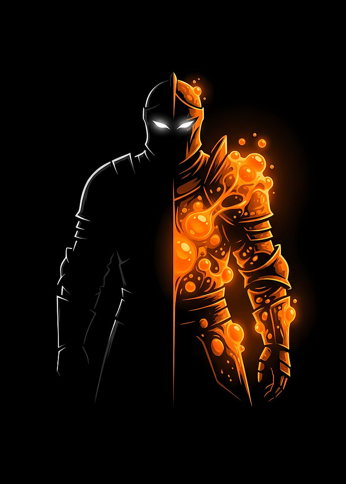 Duality of the Molten Knight