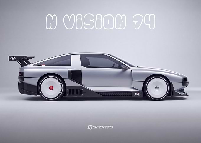 SIDE PROFILE №003 — Hyundai N Vision 74 | Silver