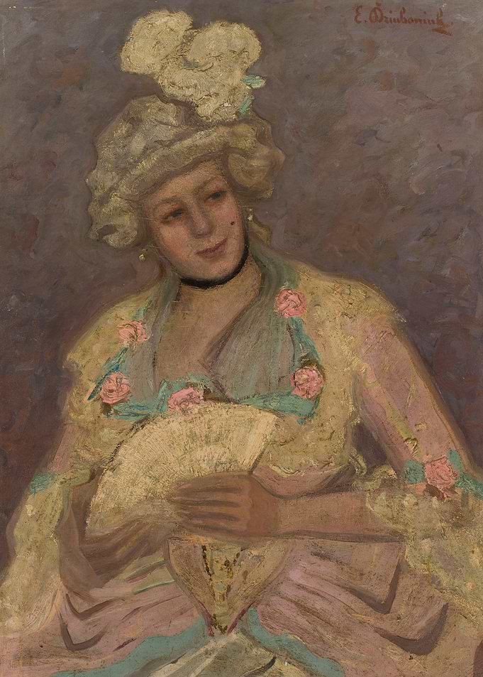 Portrait of a Lady with Fan
