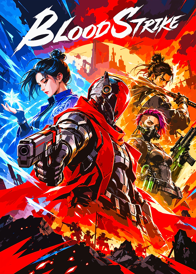 Blood Strike Game Poster