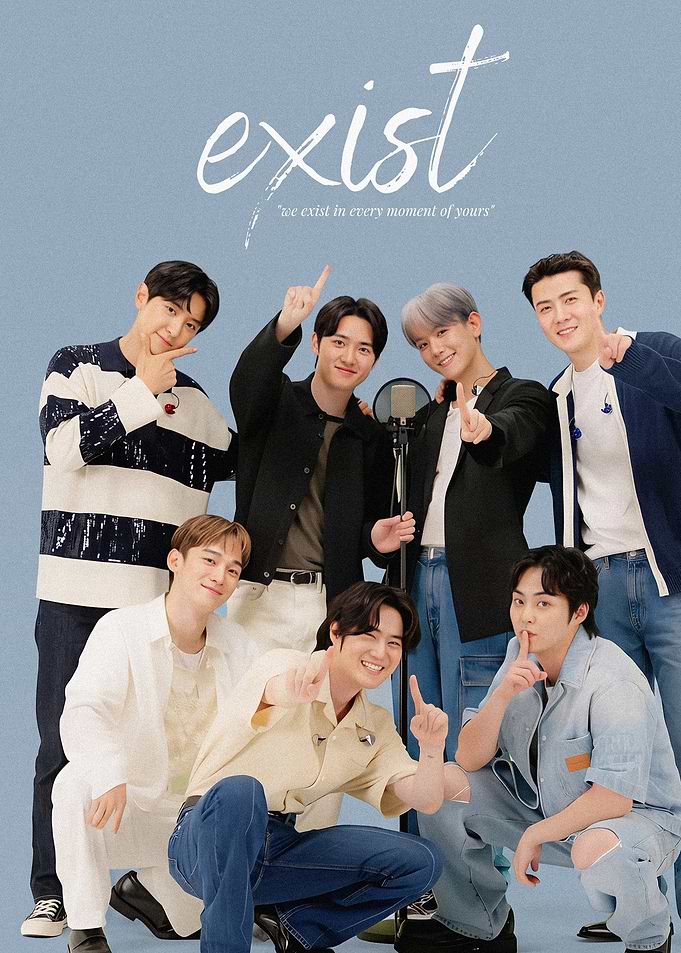 EXO Exist Album Promotional Poster