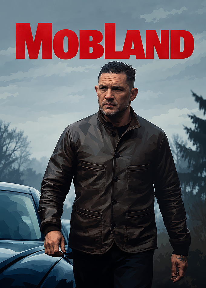 Mobland Movie Poster Featuring Tom Hardy