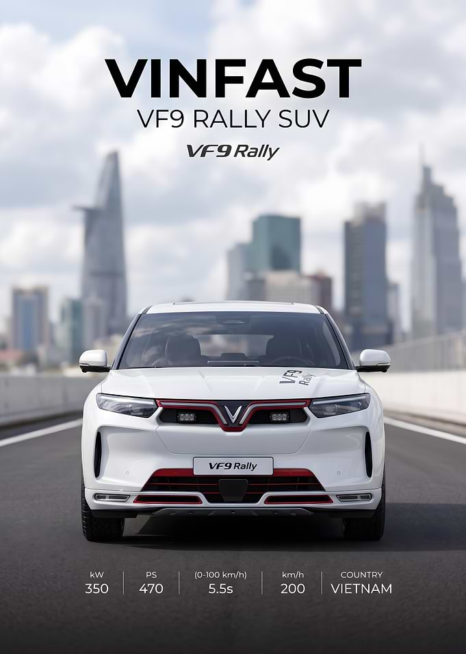 VinFast VF9 Rally SUV