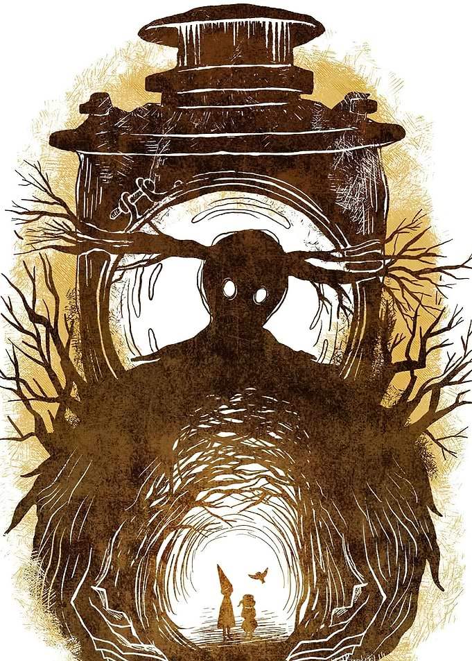 Over the Garden Wall Beast Illustration