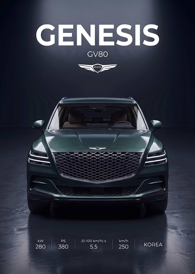 Genesis GV80 Luxury SUV Advertisement
