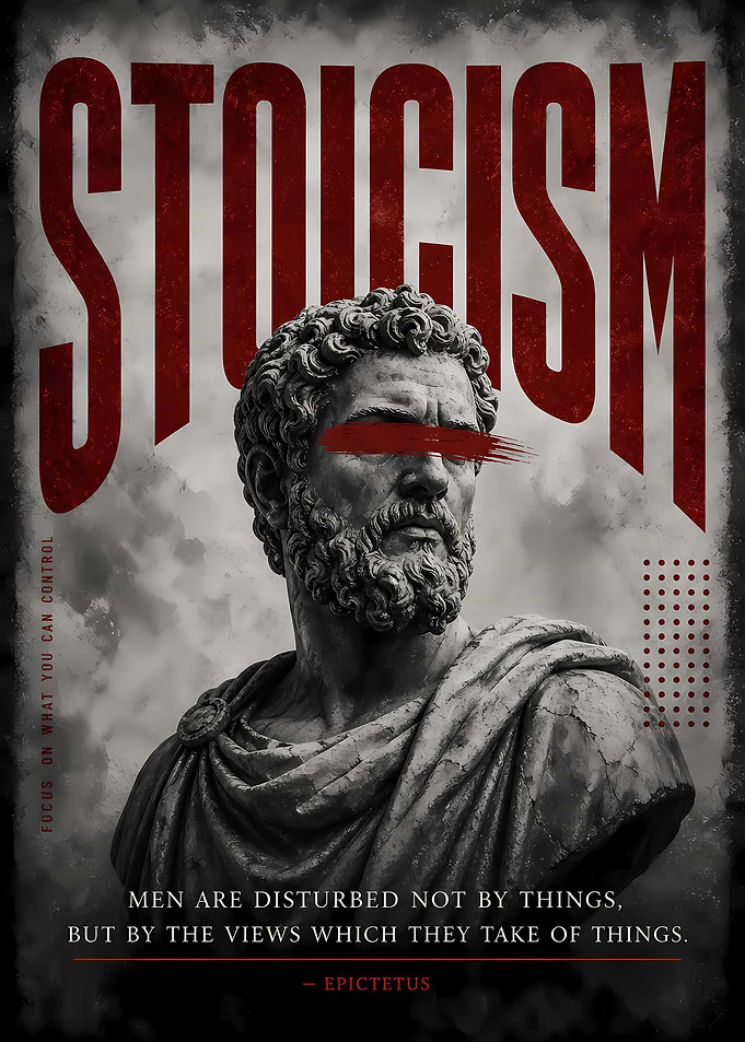 Stoicism Ancient Philosophy Poster