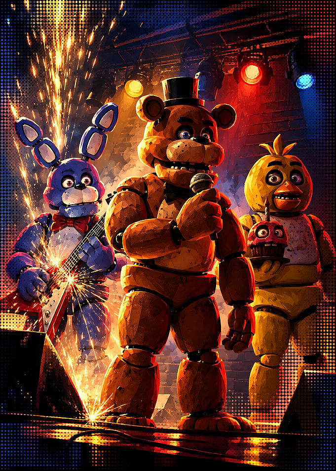 Five Nights at Freddy's Band Performance