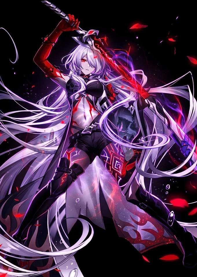 Acheron Honkai Star Rail Fan Art