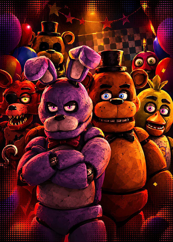 Five Nights at Freddy's Animatronic Crew