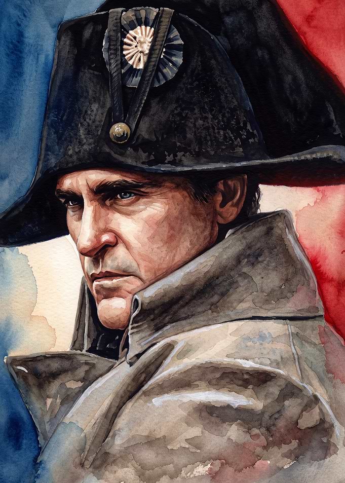 Emperor General Watercolor Art