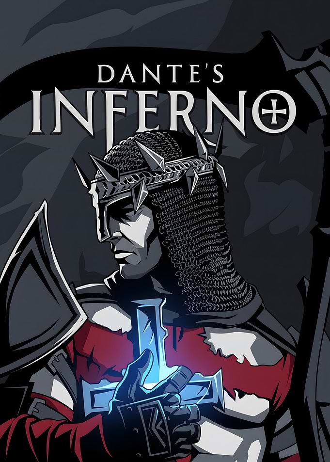 Dante's Inferno Knight Poster