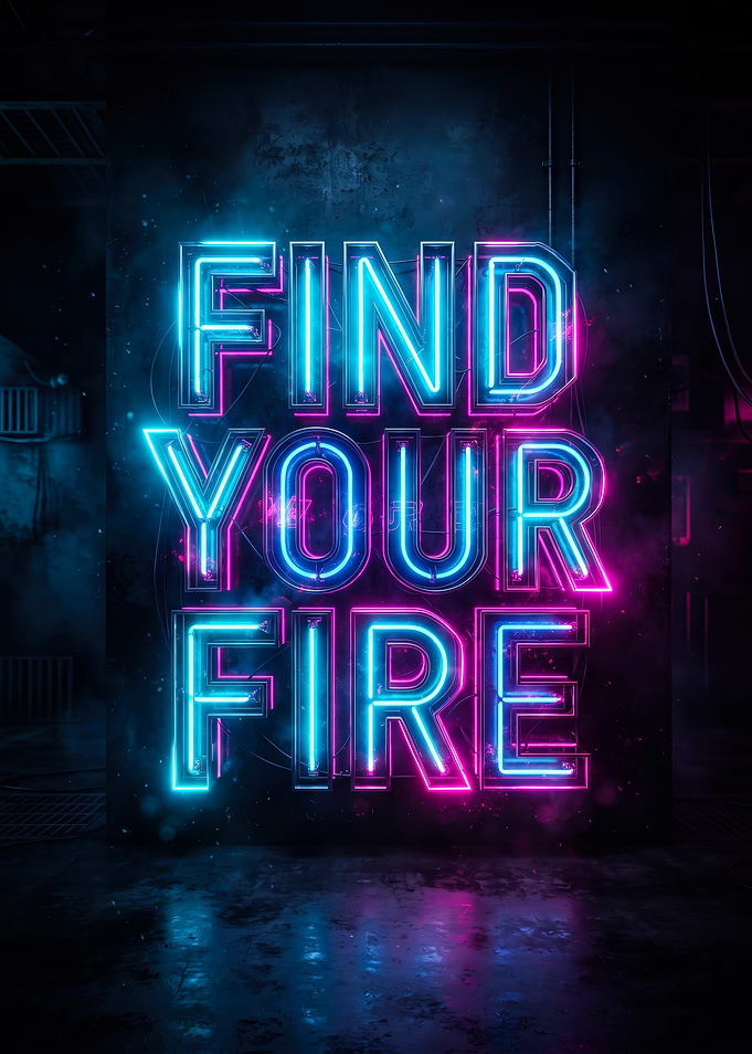 Find Your Fire Neon Sign