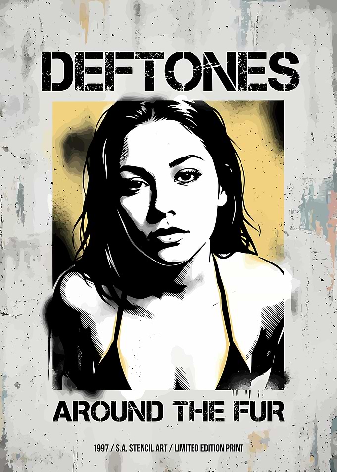Deftones Around the Fur Poster