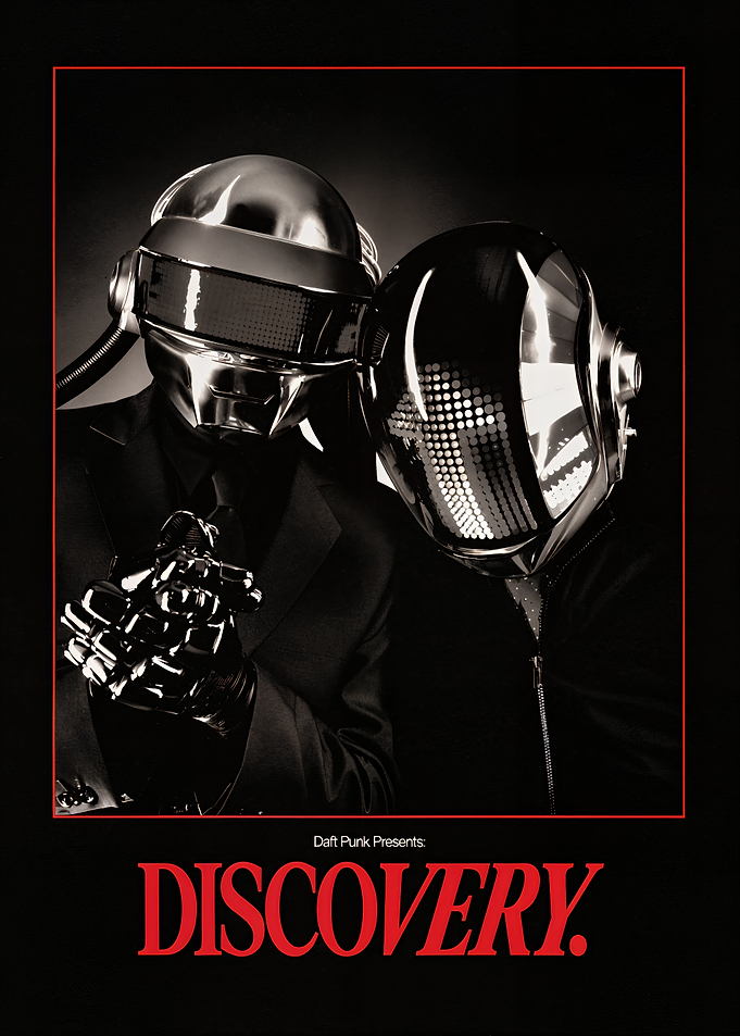 Daft Punk Discovery Album Poster