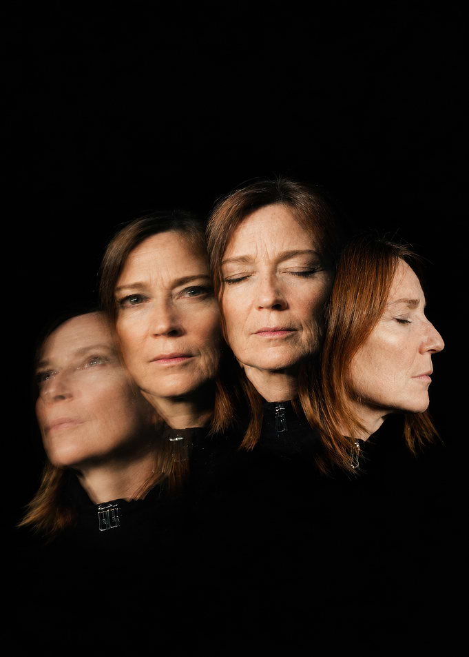 Multiple Exposure Portrait of a Woman